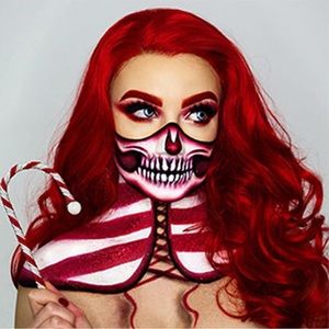 💫 24” RED NATURAL STRAIGHT LACE FRONT WIG